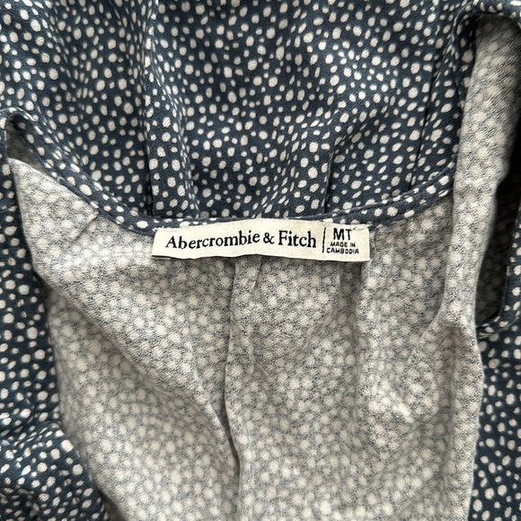 SOLD: Blue Abercrombie mini sundress - Picture 3 of 3